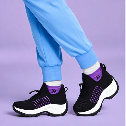 SooFeet's Women Comfy Arch | Arch-support Breathable Slip-on Nurse Shoes