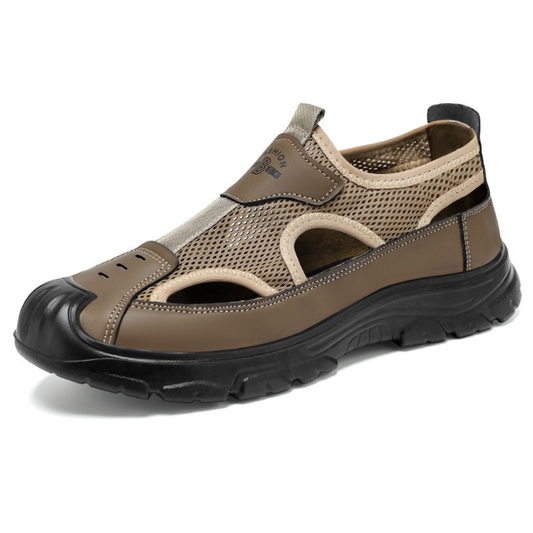 SooFeet Men Orthopedic Sandals Arch Support Breathable Lightweight Summer
