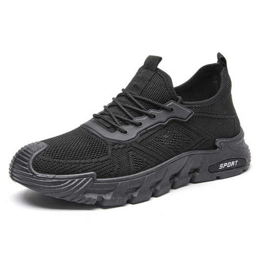 SooFeet Men Orthopedic Good Walking Shoes Comfortable Ultra-Light Air Mesh Thick Cushion Sole for Summer