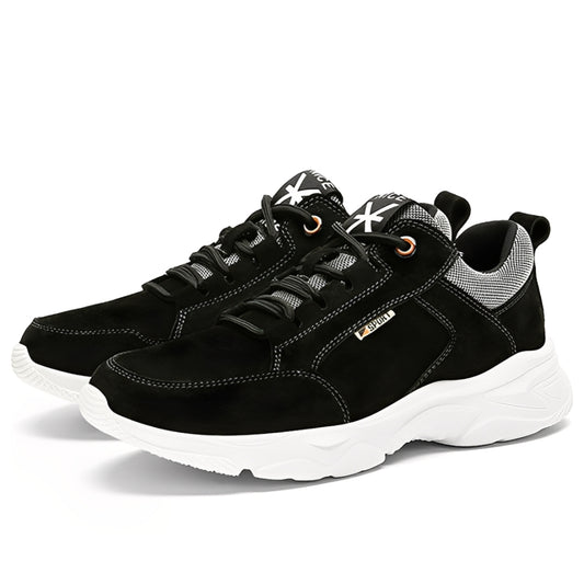 SooFeet Men Orthopedic Shoes Comfy Leather Mesh Water-resistant Airy Casual Sneakers Walking