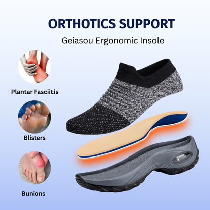 Soofeet's Women Natural Arch | Orthopedic Comfortable Air-cushioned Nurse Shoes