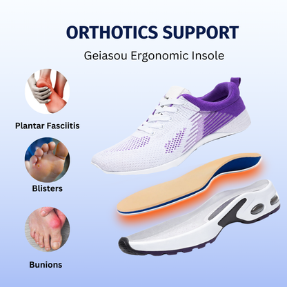 SooFeet's Women Cloud Walk | Arch-support Non-slip Comfy Nurse Shoes