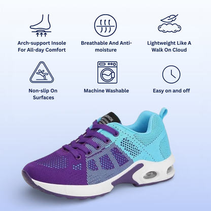 SooFeet's Women Vitality | Breathable Arch-support Air-cushioned Comfortable Nurse Shoes