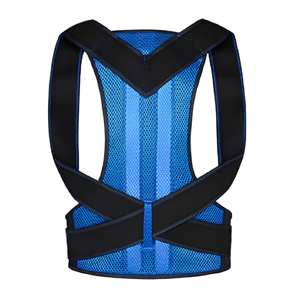 SooFeet Back Braces Ergonomic 2-in-1 Support Relaxation Breathable Adjustable Straps