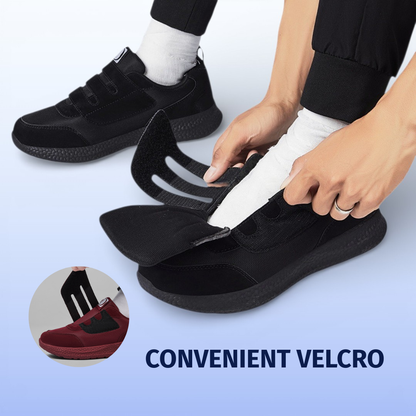 SooFeet's Women Walk Ease | Breathable Arch-support Mesh Velcro Nurse Shoes