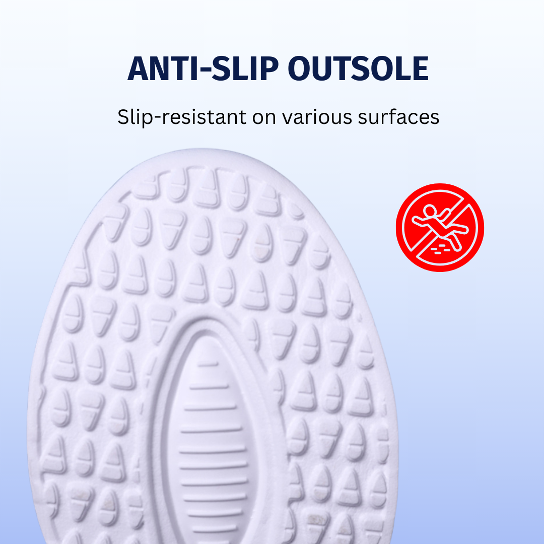 SooFeet's Women Shift Run | Ultra-light Airy Arch-support Slip-resistant Nurse Shoes