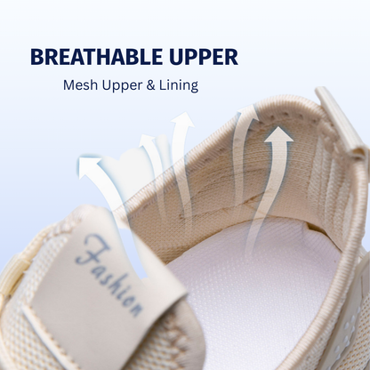 SooFeet's Women Cloud Step | Breathable Orthotics Ultra-light Athletics Trendy Shoes