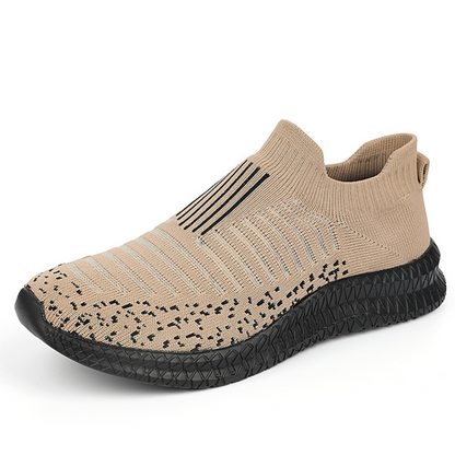 SooFeet Men Orthopedic Shoes Breathable Mesh Slip-on Outdoor Jogging