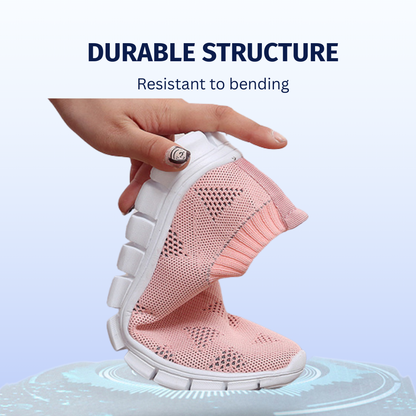 SooFeet's Women Sock Flex | Breathable Comfy Arch-support Elastic Slip-on Nurse Shoes