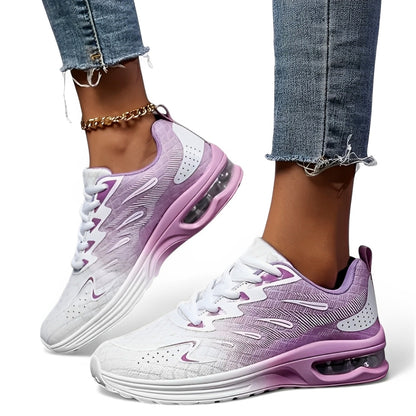 SooFeet Women Orthopedic Shoes Breathable Flying Weave Air-cushioned Casual Trendy Style