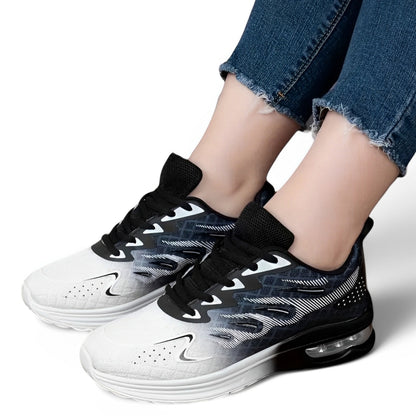 SooFeet Women Orthopedic Shoes Breathable Flying Weave Air-cushioned Casual Trendy Style