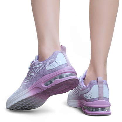SooFeet Women Orthopedic Shoes Breathable Flying Weave Air-cushioned Casual Trendy Style