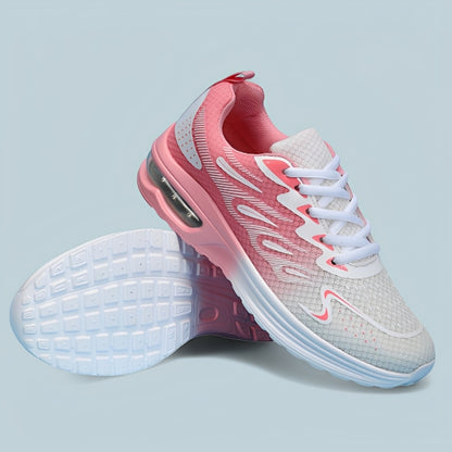 SooFeet Women Orthopedic Shoes Breathable Flying Weave Air-cushioned Casual Trendy Style