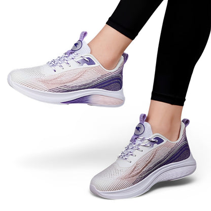 SooFeet Women Orthopedic Shoes Breathable Mesh Lightweight Vulcanized Casual Glossy Style