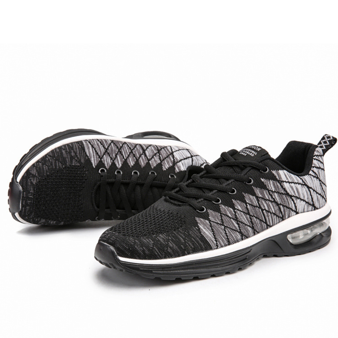 SooFeet Men Orthopedic Shoes Comfortable Arch-support Airy Mesh Lightweight Althetic Sneakers