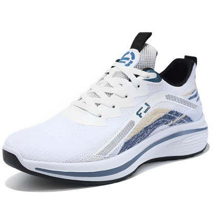 SooFeet Men Orthopedic Shoes Breathable Flying Weave Non-slip Casual Walking Lightweight Shoes