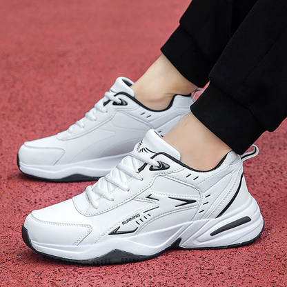 SooFeet Men Orthopedic Shoes Waterproof Leather Arch-support Traction Active Design Walking