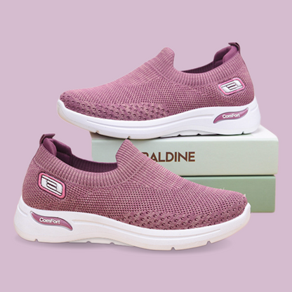 SOOFEET Women Orthopedic Breathable Mesh Weaving Spring Summer Walking Shoes