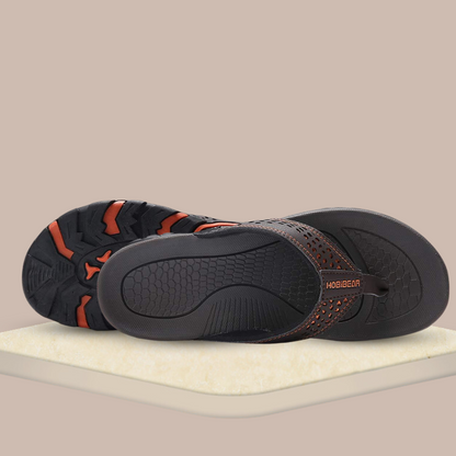 SOOFEET Men Orthopedic Flip-flops Anti-slip Beach Slides Sandals