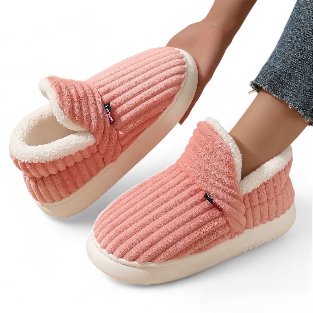 Soofeet Winter Fashion Soft Fluffy Slippers For Women