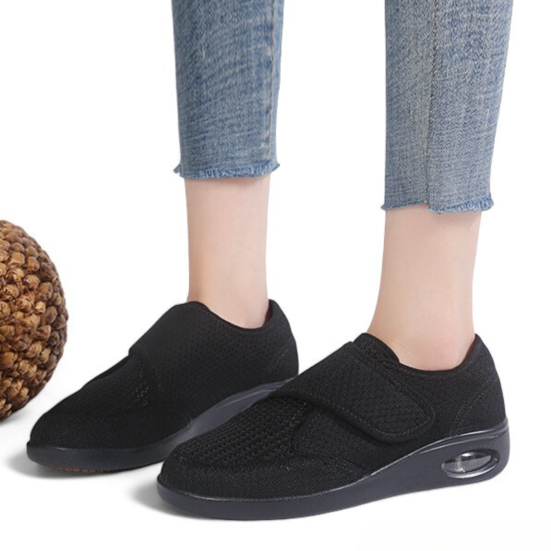 SooFeet Women Orthopedic Shoes Breathable Soft Standing All day Shoes