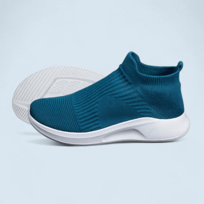 SOOFEET ORTHOPEDIC SOCK SHOES FOR MEN WALKING SLIP-ON