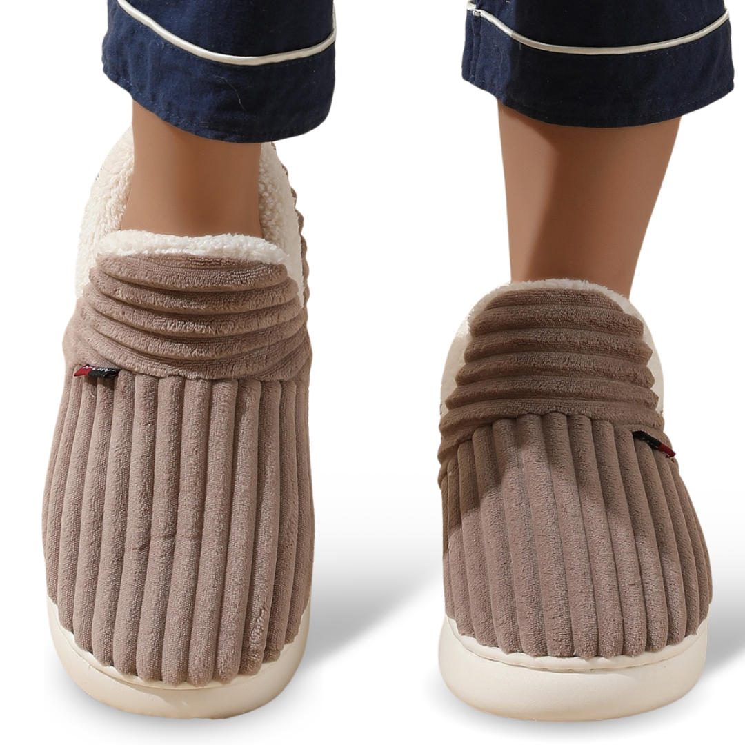 Soofeet Winter Fashion Soft Fluffy Slippers For Women