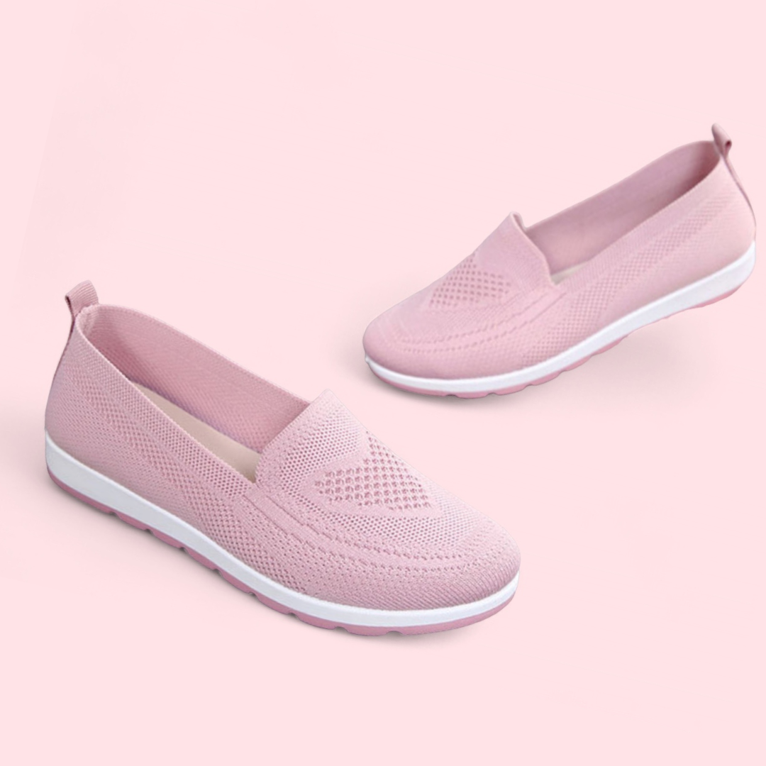 SOOFEET Women Orthopedic Slip On Vulcanize Super Light Trendy Spring Summer Walking Shoes