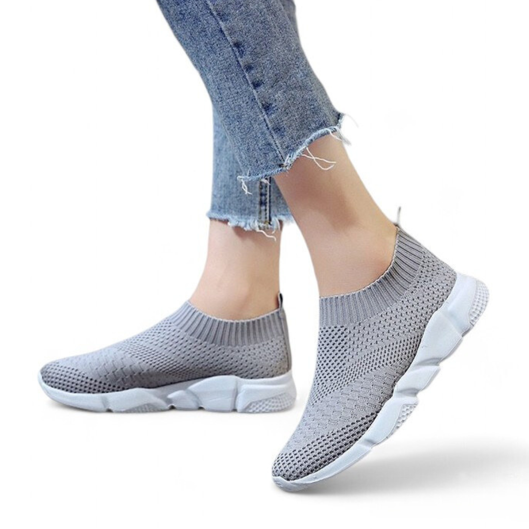 SOOFEET Women Orthopedic Slip On Vulcanize Super Light Chunky Spring Modern Sporty Shoes