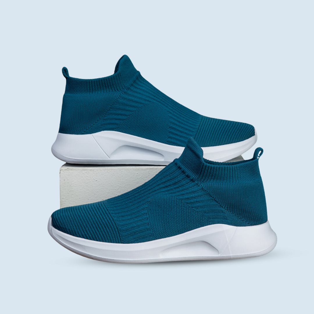 SOOFEET ORTHOPEDIC SOCK SHOES FOR MEN WALKING SLIP-ON