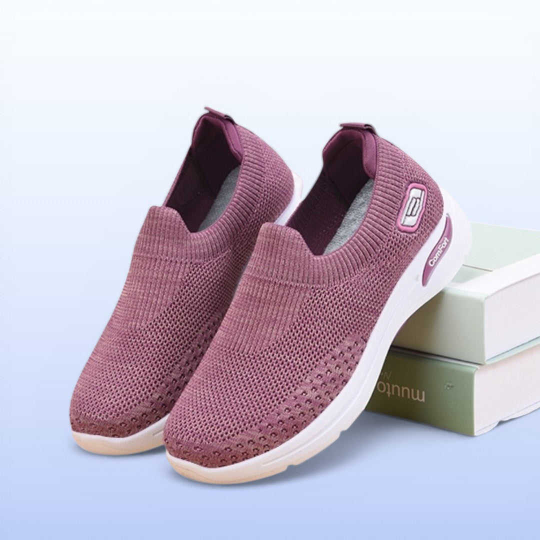 SooFeet's Women Instant Slip | Breathable Comfy Slip-on Arch-support Nurse Shoes