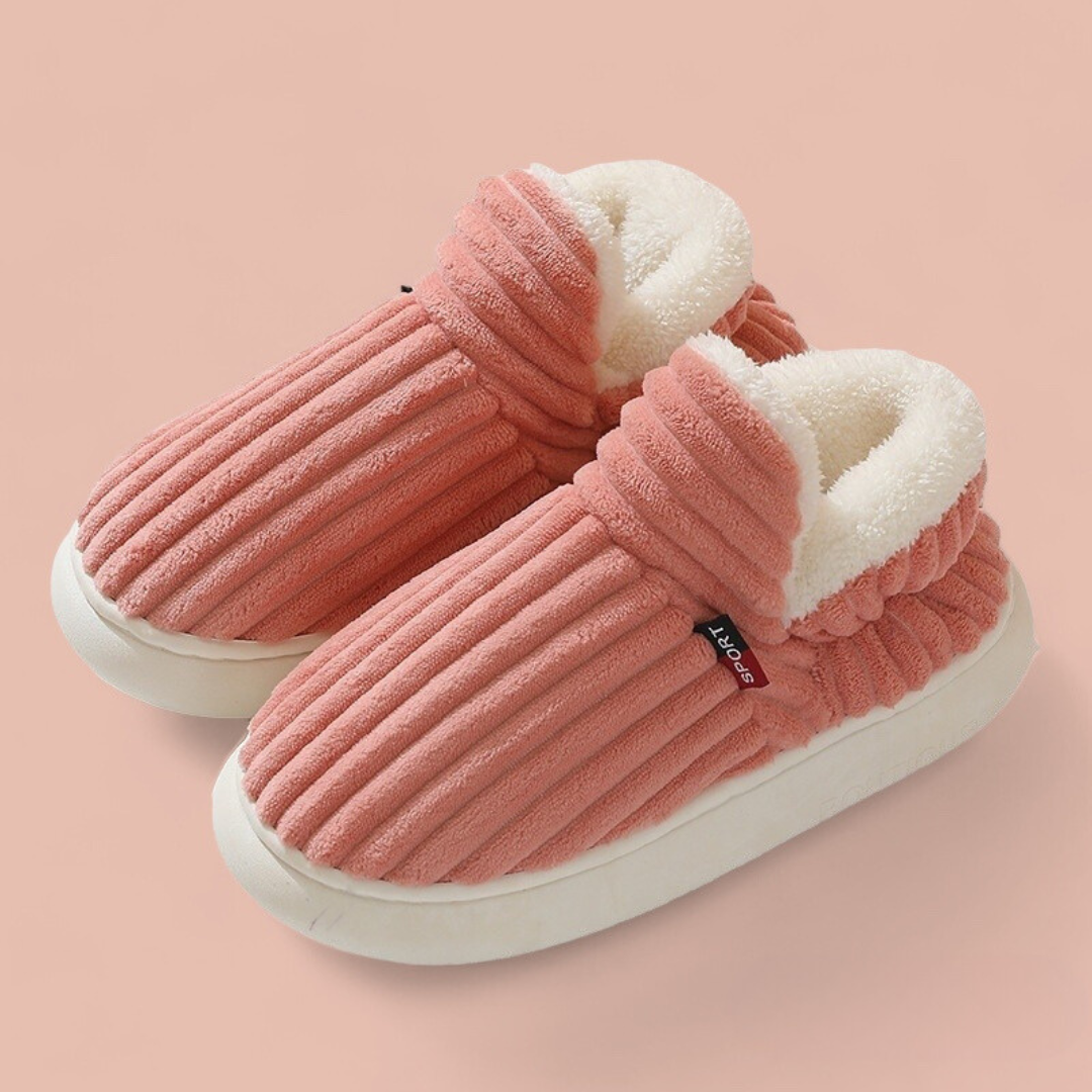 Soofeet Winter Fashion Soft Fluffy Slippers For Women