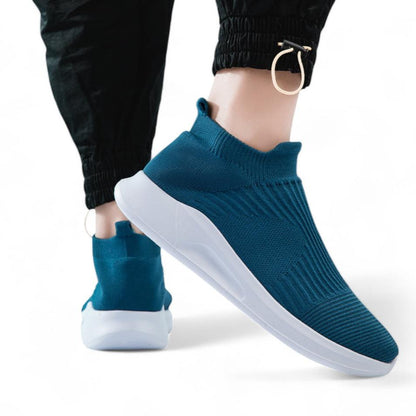 SOOFEET ORTHOPEDIC SOCK SHOES FOR MEN WALKING SLIP-ON