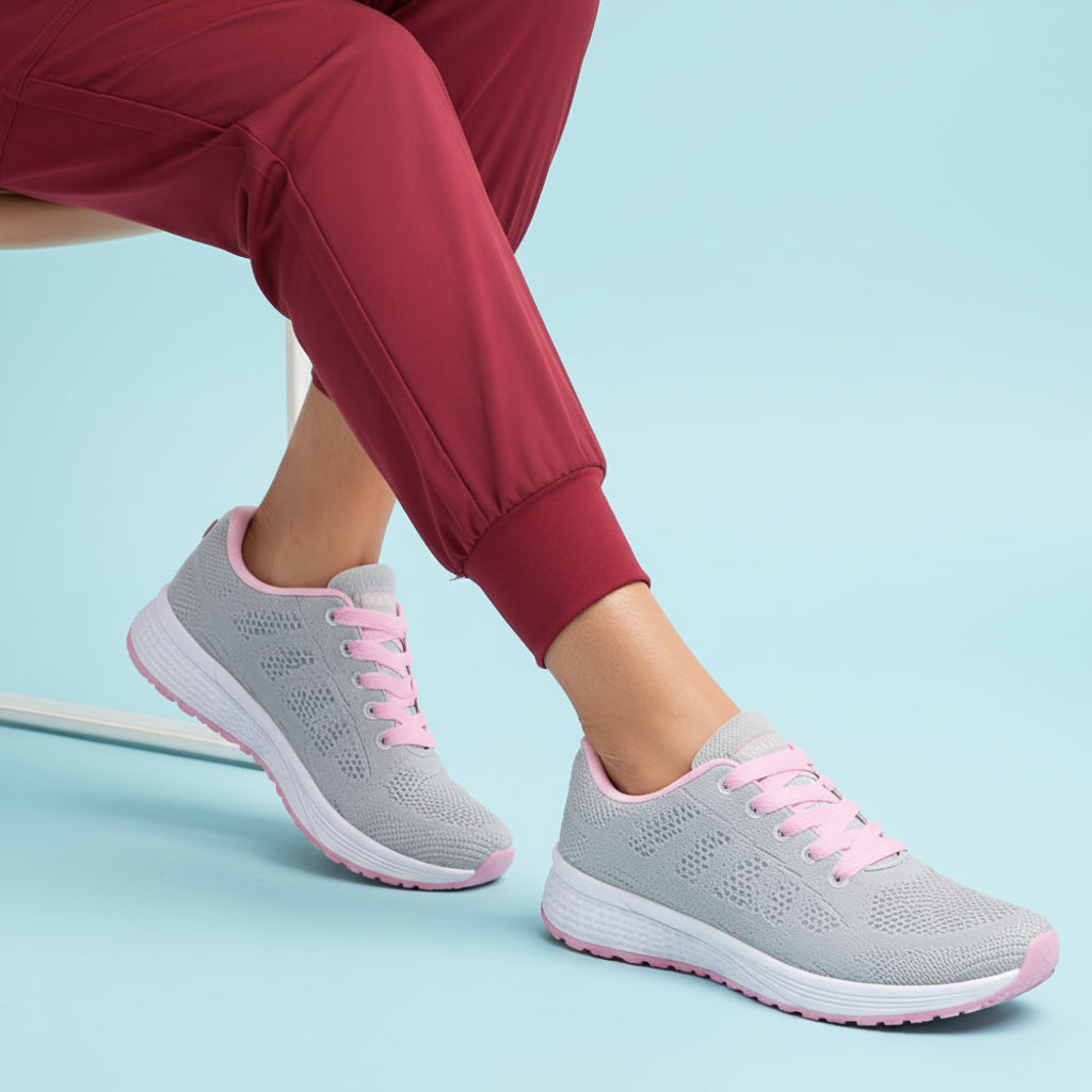 SooFeet's Women Daily Shift | Breathable Ultra-light Vulcanize Sporty On Fleek Nurse Shoes
