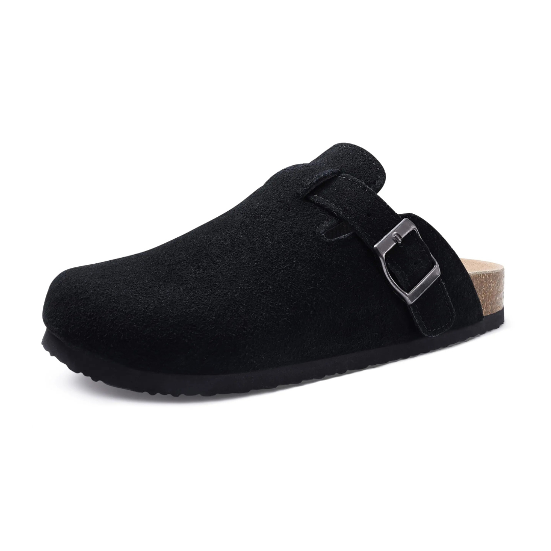 SooFeet Women Orthopedic Sandals Suede Mules