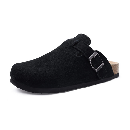 SooFeet Women Orthopedic Sandals Suede Mules