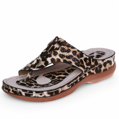 SooFeet Women Orthopedic Sandals Waterproof Ventilated PU Leather Summer Walking