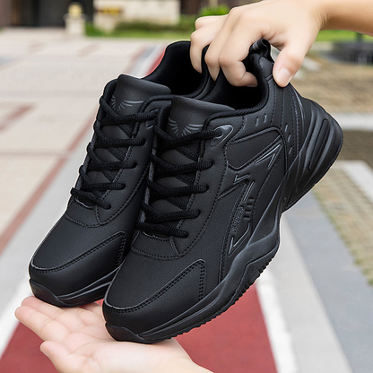 SooFeet Men Orthopedic Shoes Waterproof Leather Arch-support Traction Active Design Walking