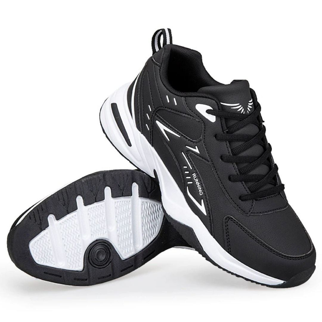 SooFeet Men Orthopedic Shoes Waterproof Leather Arch-support Traction Active Design Walking