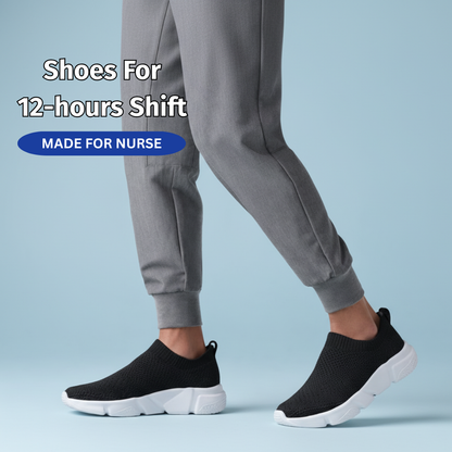 SooFeet's Women Sock Comfort | Arch-support Airy Lightweight Cushioned Nurse Shoes