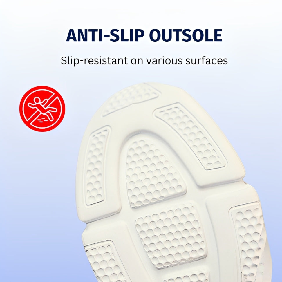 SooFeet's Women Sock Comfort | Arch-support Airy Lightweight Cushioned Nurse Shoes