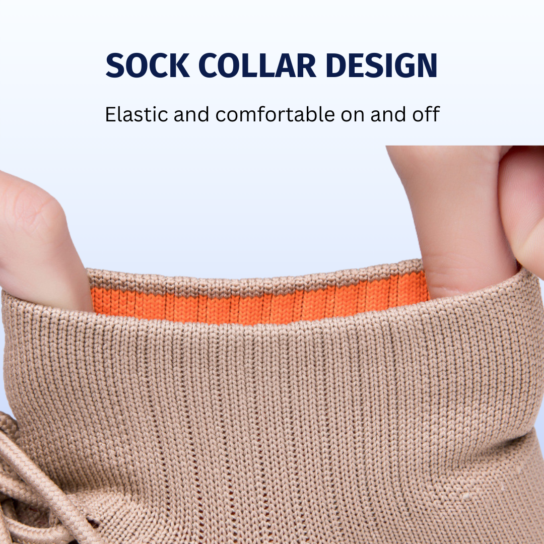 SooFeet's Women Sock Pro | Breathable Arch-support Cushioned Heels Nurse Shoes