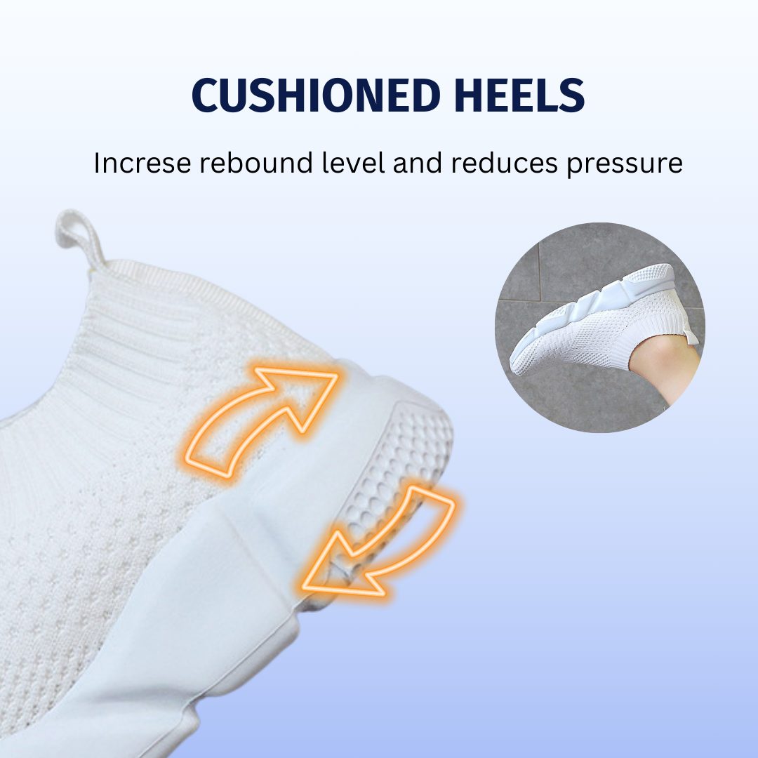 SooFeet's Women Sock Comfort | Arch-support Airy Lightweight Cushioned Nurse Shoes