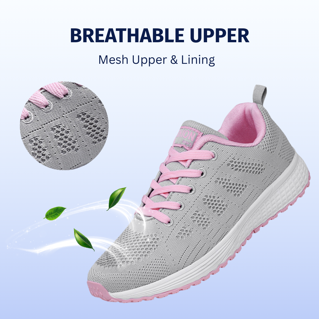 SooFeet's Women Daily Shift | Breathable Ultra-light Vulcanize Sporty On Fleek Nurse Shoes