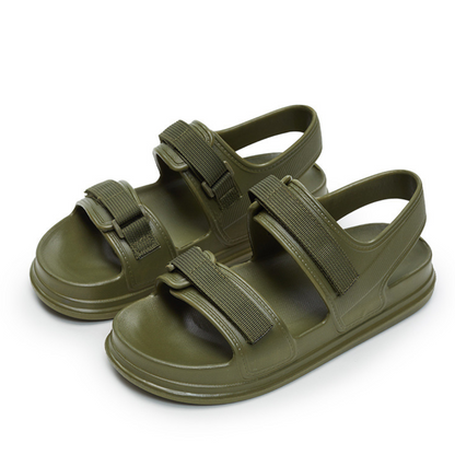 SooFeet Women Sandals Comfortable Breathable Height Increase Summer Casual Minimalist Design