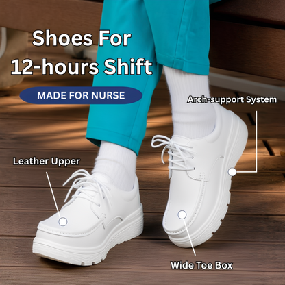 SooFeet's Women Happy Shift | Arch-support Fluid-resistant Comfy Nurse Shoes