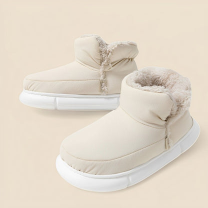 SooFeet Women Winter Slippers Best Waterproof Warm Lining Indoor Non-slip