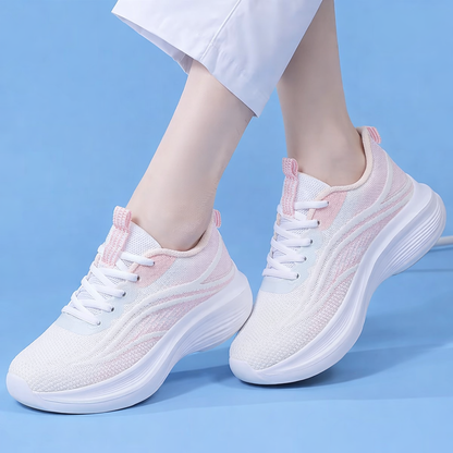 SooFeet's Women Shift Run | Ultra-light Airy Arch-support Slip-resistant Nurse Shoes