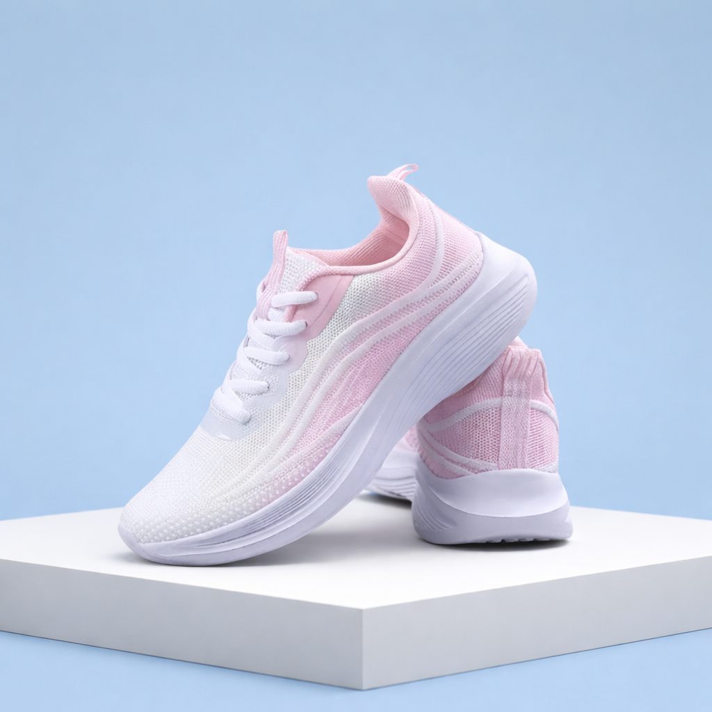 SooFeet's Women Shift Run | Ultra-light Airy Arch-support Slip-resistant Nurse Shoes