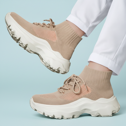 SooFeet's Women Sock Pro | Breathable Arch-support Cushioned Heels Nurse Shoes